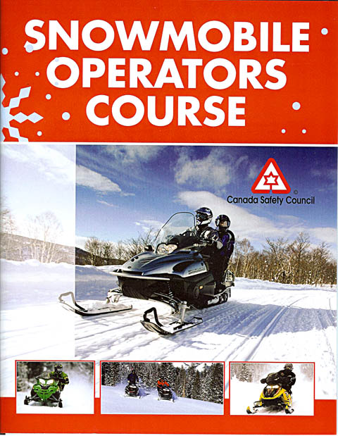 Snowmobile Operators Course book